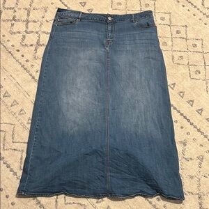 Cato Denim Blue Women's Skirt